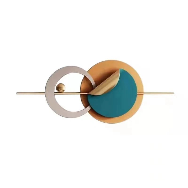 100X50CM Sans lumière Tenture murale Décoration d'art à la maison Nordique Fond de canapé simple Fer Décoration de salon Dropshipping DDP - Moon & Wall