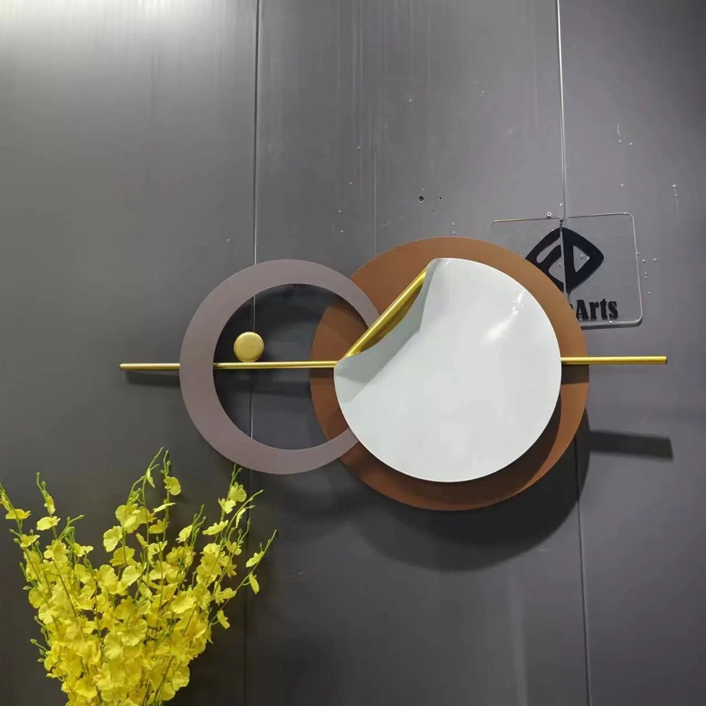 100X50CM Sans lumière Tenture murale Décoration d'art à la maison Nordique Fond de canapé simple Fer Décoration de salon Dropshipping DDP - Moon & Wall