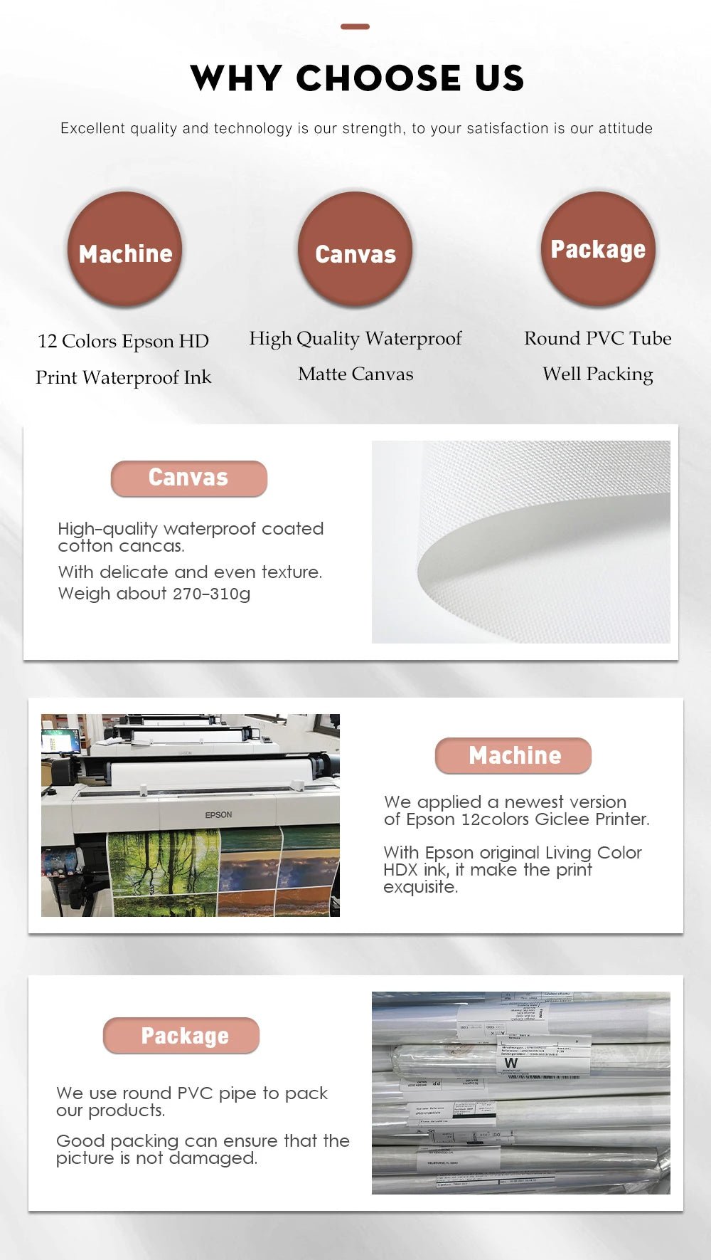 3pcs Abstract Black and White Canvas Wall Art Set Posters, Texture Paintings, Ideal Gift for Room Decoration - Moon & Wall