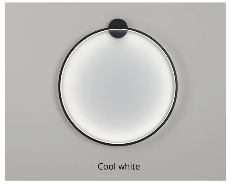 Applique murale LED Moon - Lampe d’intérieur décorative pour chambre à coucher, salon ou couloir - Moon & Wall