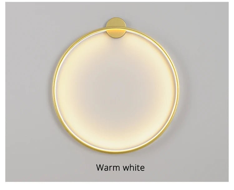 Applique murale LED Moon - Lampe d’intérieur décorative pour chambre à coucher, salon ou couloir - Moon & Wall