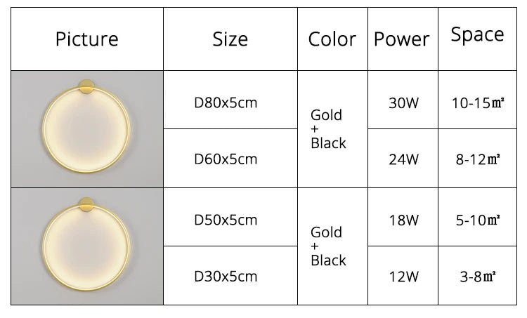 Applique murale LED Moon - Lampe d’intérieur décorative pour chambre à coucher, salon ou couloir - Moon & Wall