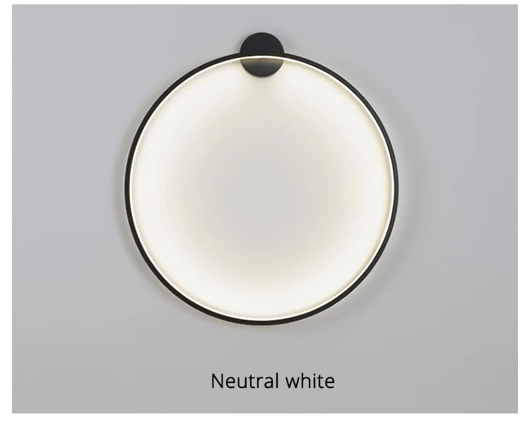 Applique murale LED Moon - Lampe d’intérieur décorative pour chambre à coucher, salon ou couloir - Moon & Wall