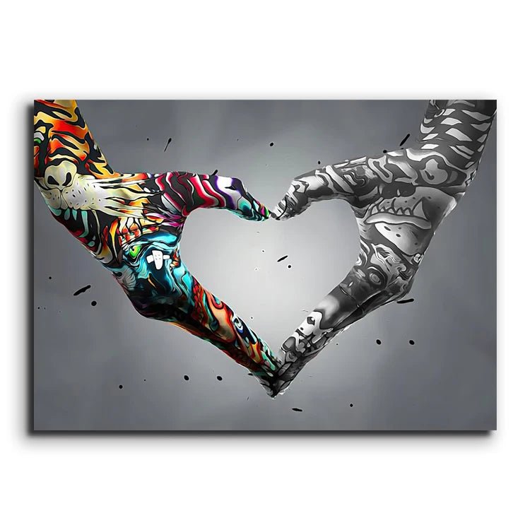 Art abstrait de haute qualité Impression murale Peinture Impression Peintures sur toile pour la décoration de la maison - Moon & Wall