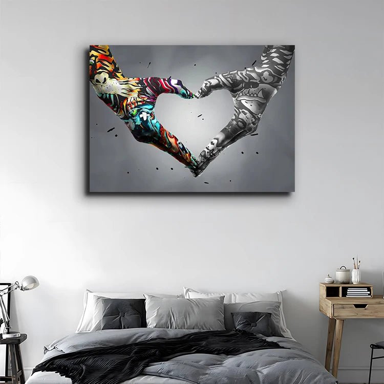 Art abstrait de haute qualité Impression murale Peinture Impression Peintures sur toile pour la décoration de la maison - Moon & Wall