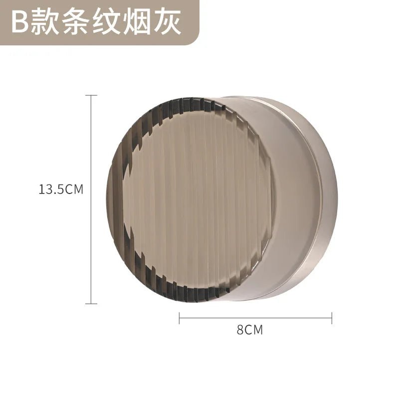 Couloir Allée de chevet Applique murale de fond décoratif rond Applique murale d'entrée en acrylique Lumière murale de fond - Moon & Wall