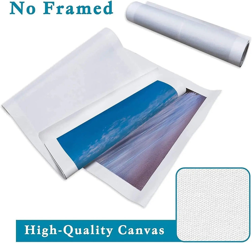 Feuilles de feuilles noires et d'or abstraites de luxe Art de la toile Affiche de plantes modernes pour la décoration murale du salon - Moon & Wall