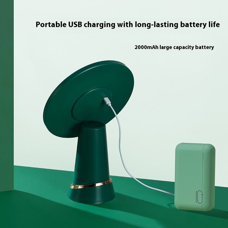 Miroir De Maquillage Led De Bureau Avec Lumière - Moon & Wall