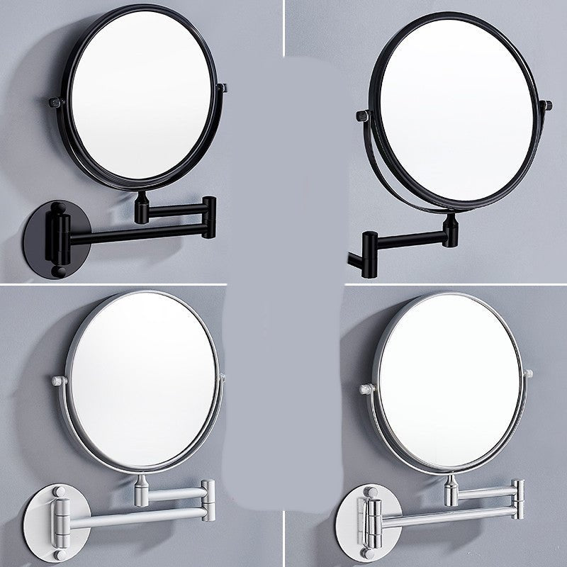 Miroir de maquillage sans perforation Miroir mural double face - Moon & Wall