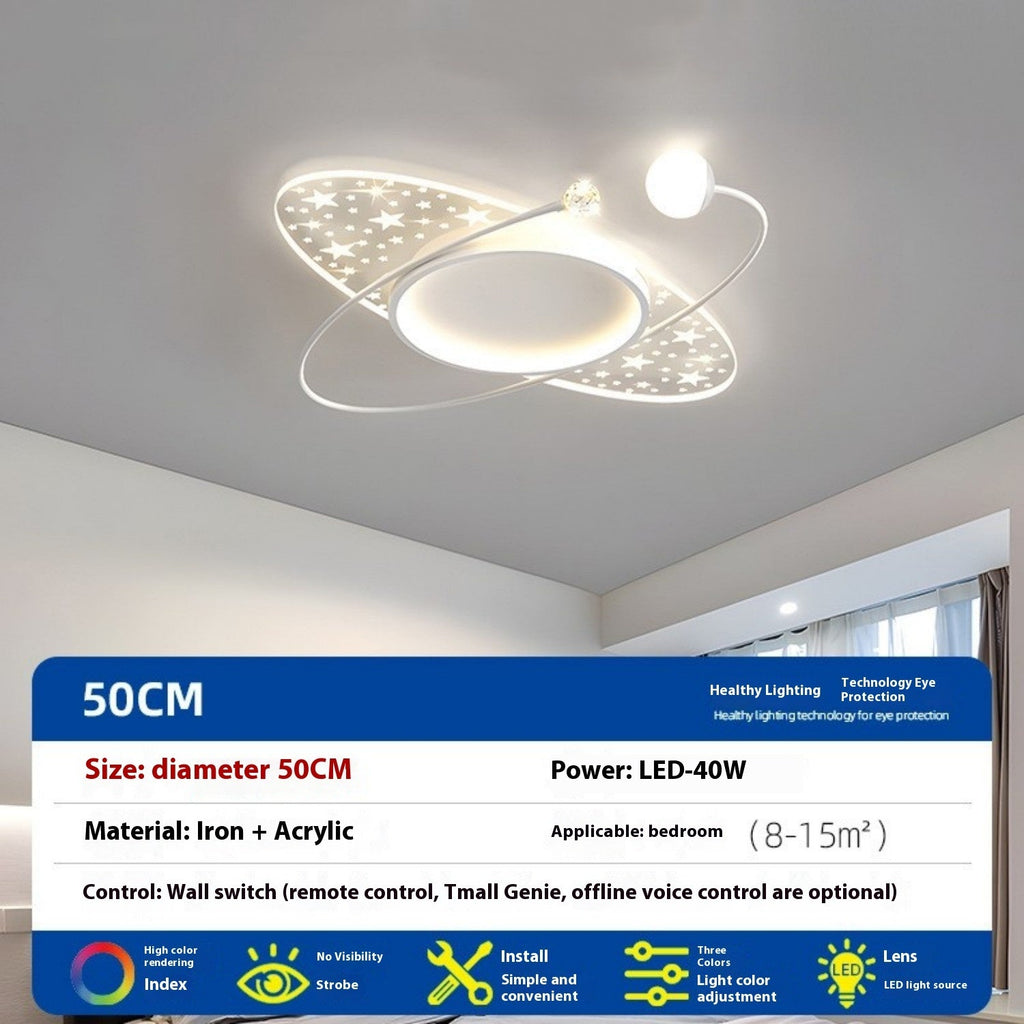 Modern And Minimalist Living Room Main Light - Moon & Wall