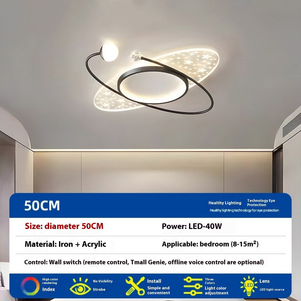 Modern And Minimalist Living Room Main Light - Moon & Wall