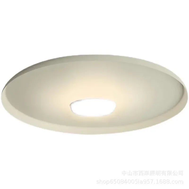 Nordic Designer Macaron Circle Plafonnier minimaliste Chambre à coucher Lit de chevet Lumière de lecture Couloir Couloir Décoration intérieure Applique murale - Moon & Wall