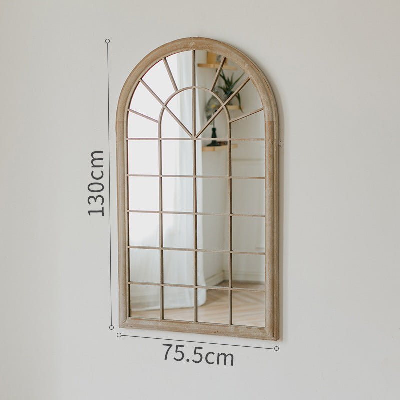 Retro False Window Decoration French Wall Mirror Landing - Moon & Wall