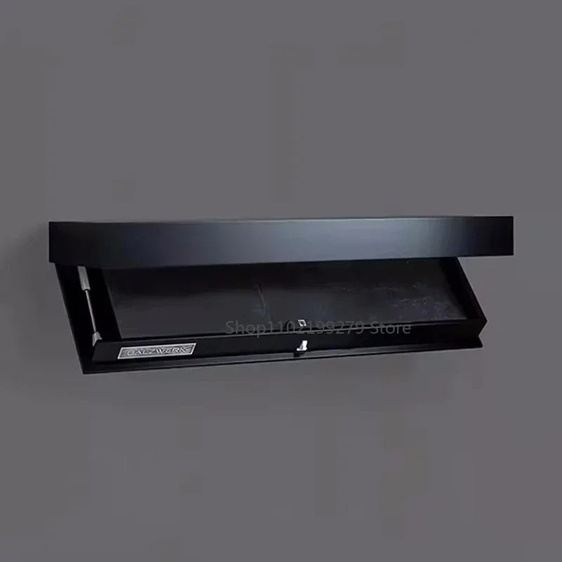 Wood Floating Hidden Shelf – Wall - Mounted Storage with Secret Compartment for Home Decor - Moon & Wall